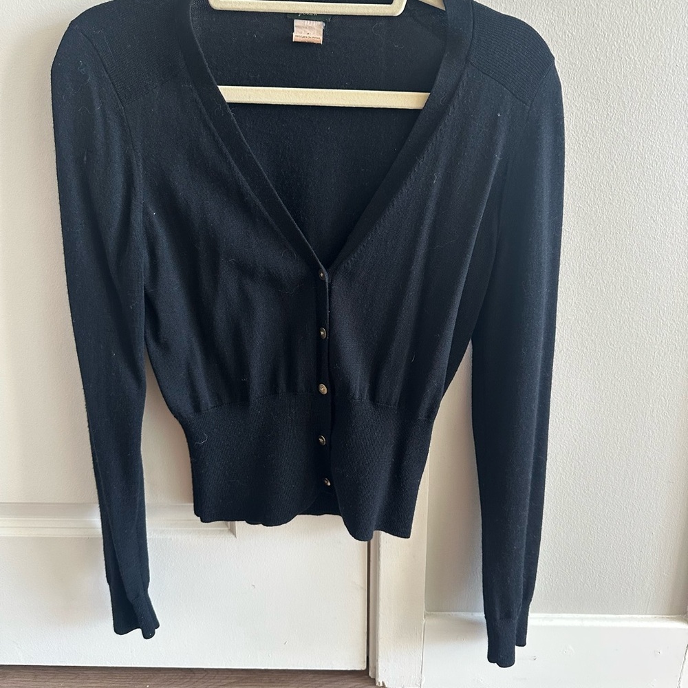 J Crew Wool Cardigan